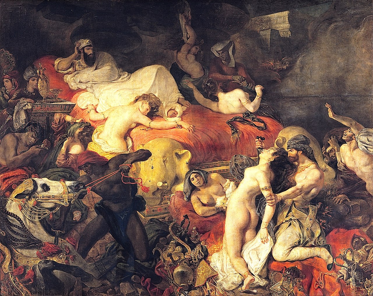 Смерть Сарданапала (1827)