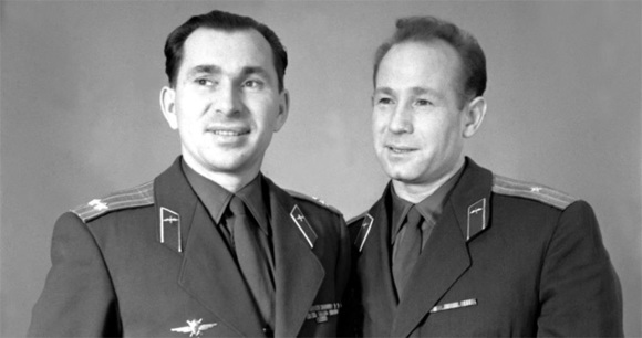 Павел Беляев и Алексей Леонов