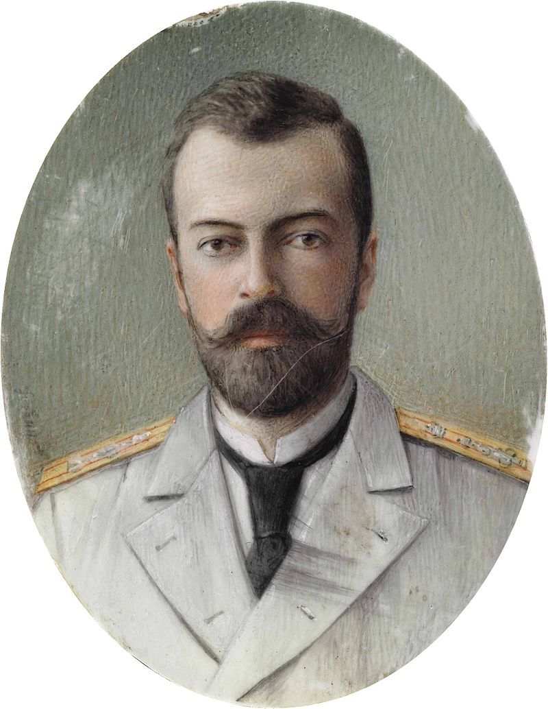 Й. Зенграф. Портрет великого князя Александра Михайловича