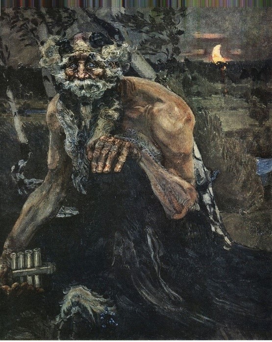 Работа М.А. Врубеля «Пан» (1899)