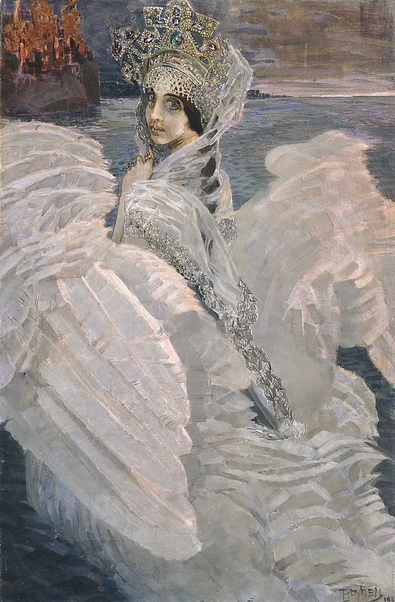 Работа М.А. Врубеля «Царевна-Лебедь» (1900)